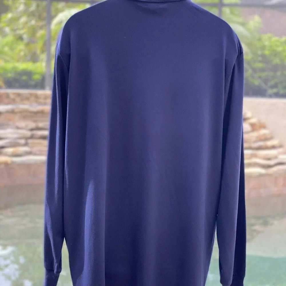Polo Ralph Lauren Men's Navy Long‎ Sleeve Polo XL, New with Tags